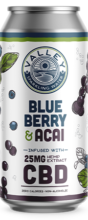 Blueberry Acai can