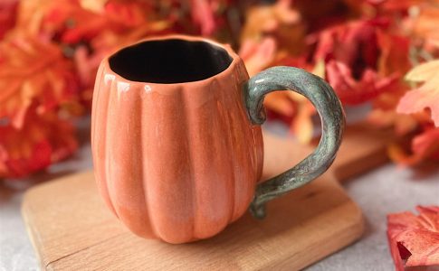 Pumpkin Mug Painting