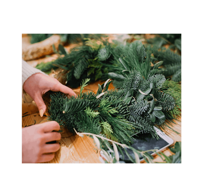 Mini Fresh Wreath Making Class