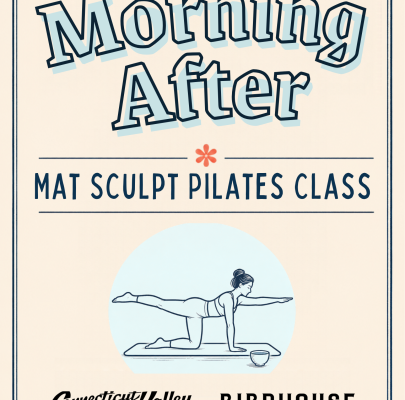 The Morning After Mat Sculpt Pilates Class